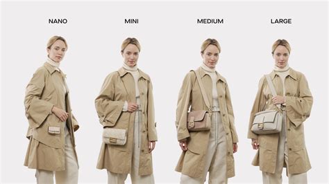 fendi cream baguette|Fendi size chart.